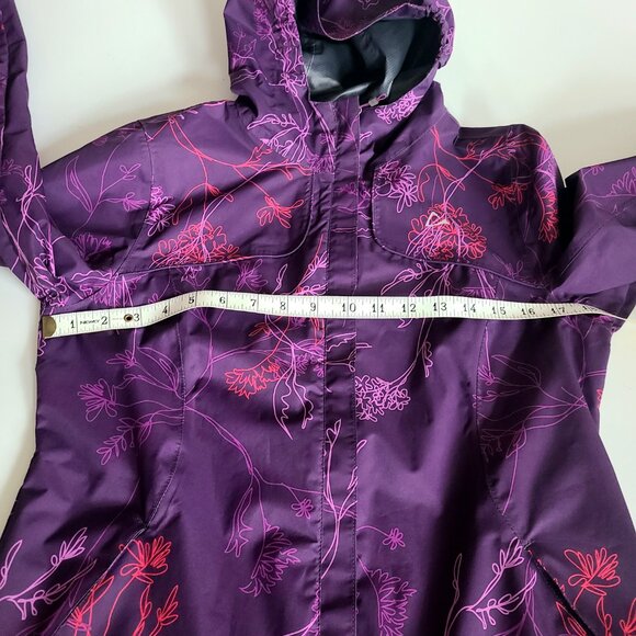 Paradox purple shell jacket with hood. - Picture 9 of 9
